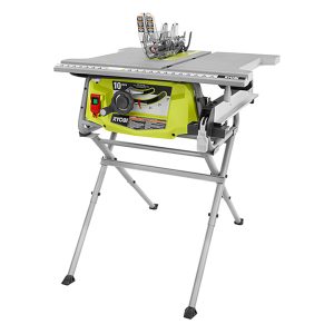 10" TABLE SAW WITH FOLDING STAND